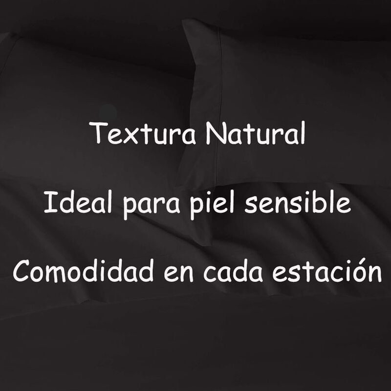 Juego de S&aacute;banas King Size 100% Algod&oacute;n Premium... image number null