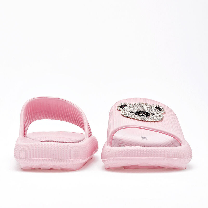 Moramora Sandalia para ni&ntilde;a rosa plata image number null