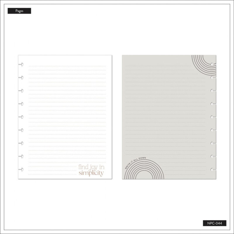 Cuaderno Clásico Realing Con Rayas Y Puntos 60 ... image number null