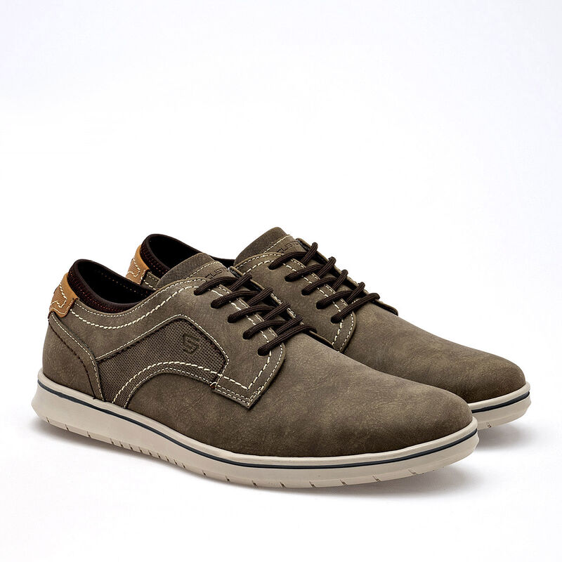 Negro Total Zapato casual para hombre caf&eacute; image number null