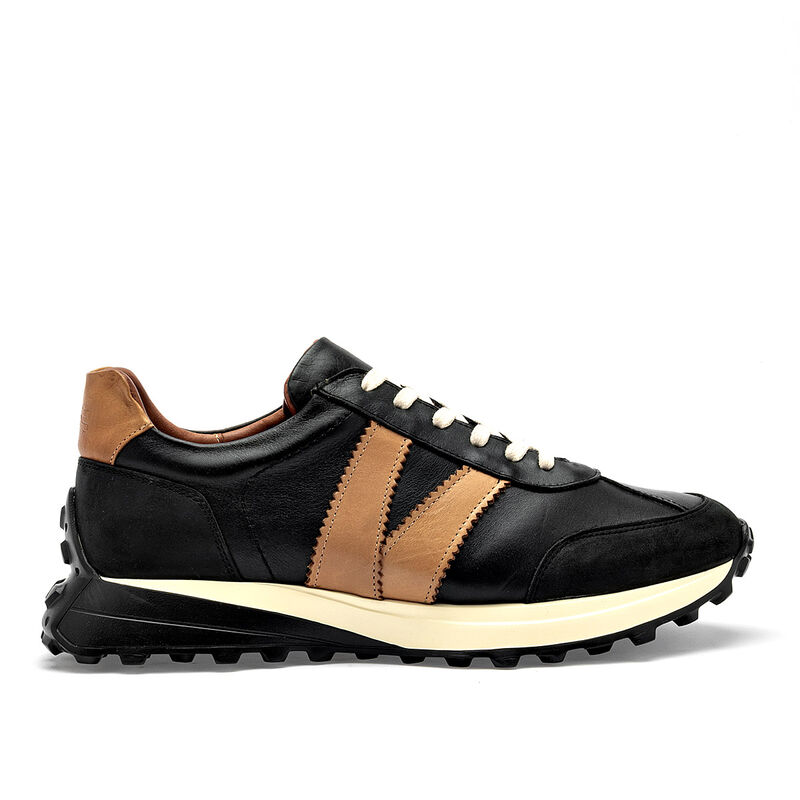 Sabatter tenis para hombre negro camel cod 1414... image number null