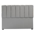 Cabecera Queen Size Dicasa Kami Gris Claro