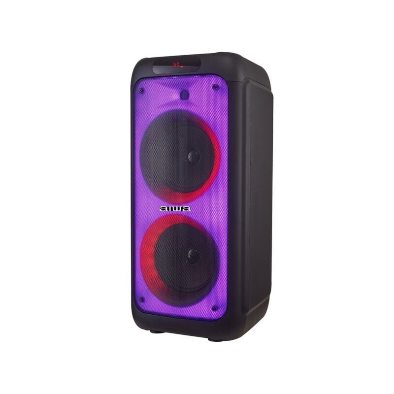 Bocina Port&aacute;til Aiwa Awpoh1D 8 80W Rms Luz Llam... image number null