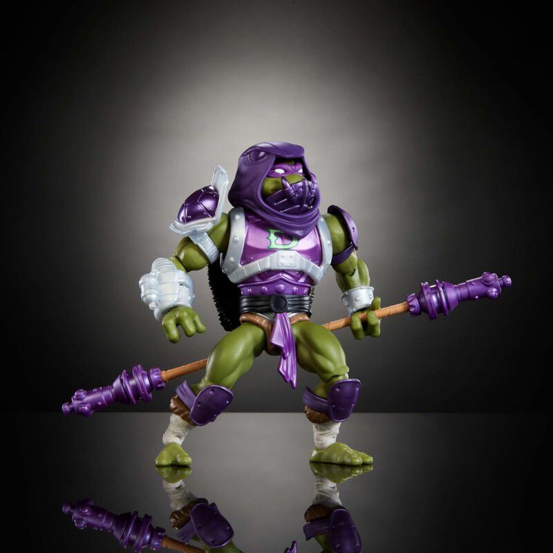 Figura Donatello MOTU X TMNT Turtles of Graysku... image number null