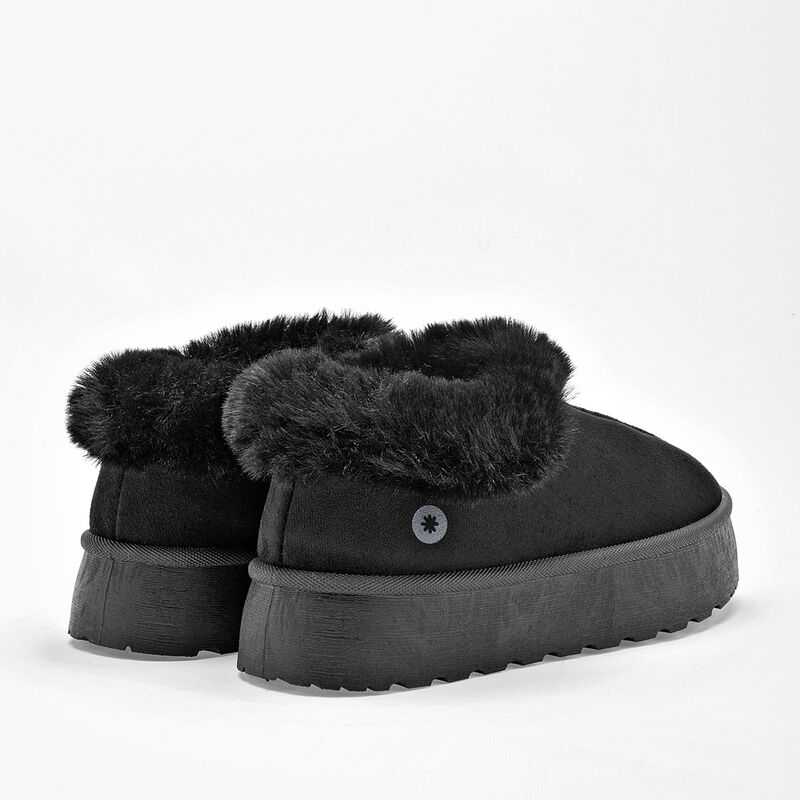 Moramora Pantufla para mujer negro image number null