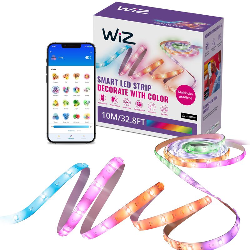 Tira De Luces Led Wiz Connected De 10 M Que Flu... image number null