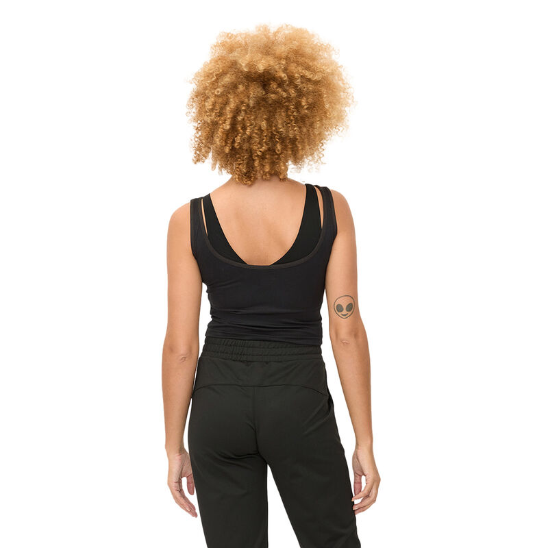Tank top para entrenamiento Wilson mujer NEGRO ... image number null