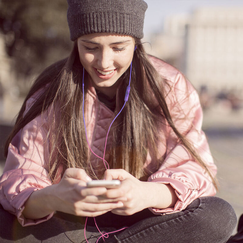 Auriculares con Micr&oacute;fono Philips Azul image number null