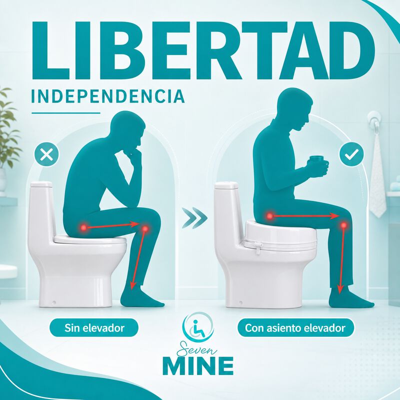 Incremento Aumento de Asiento para Ba&ntilde;o con Tap... image number null