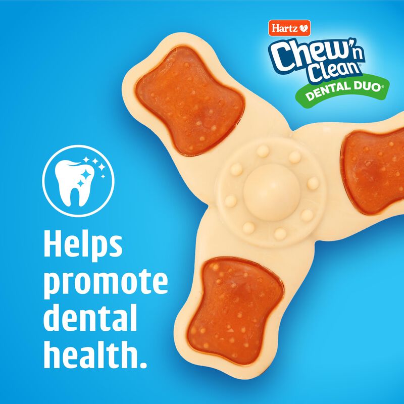 Juguete Para Perro Hartz Chew &lsquo;n Clean Sabor Po... image number null