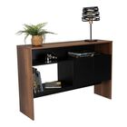Mueble Recibidor Clasic Cobre Y Wengue Virtual Muebles