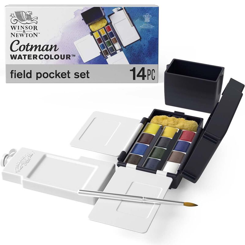 Set De Pintura Acuarela Winsor & Newton Cotman ... image number null