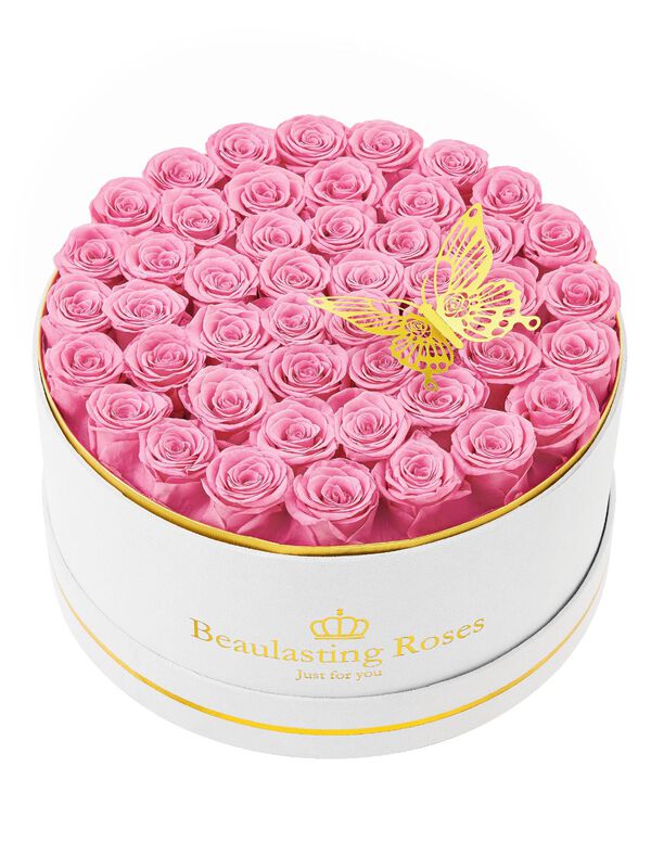 Rosas Beaulasting - 47 Rosas Preservadas Rosada... image number null