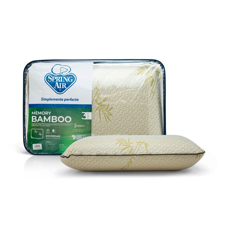 Almohada Spring Air Tejido Bamboo  Confort T&eacute;rm... image number null
