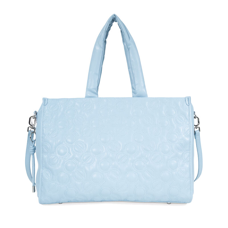 Bolsa Tote Grande Bordado De Monogramas Color A... image number null