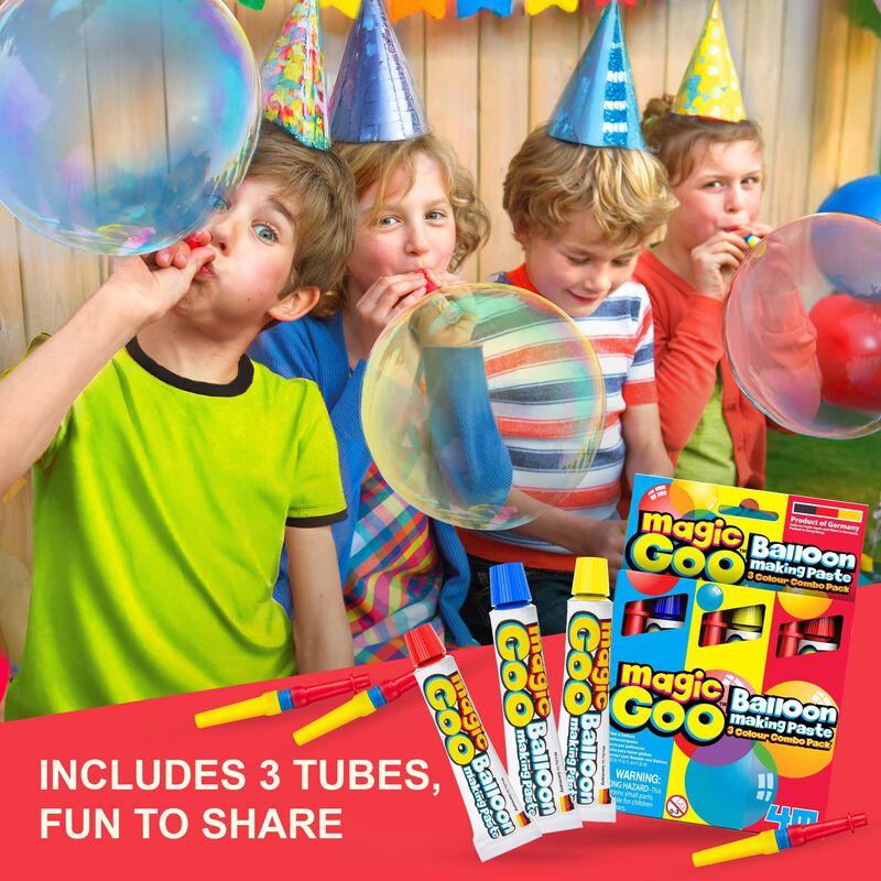 Globos De Pl&aacute;stico Con Burbujas Magic Goo De 4 ... image number null