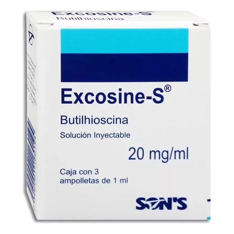 Excosine-s 3 Ampolleta 20mg/1ml image number null