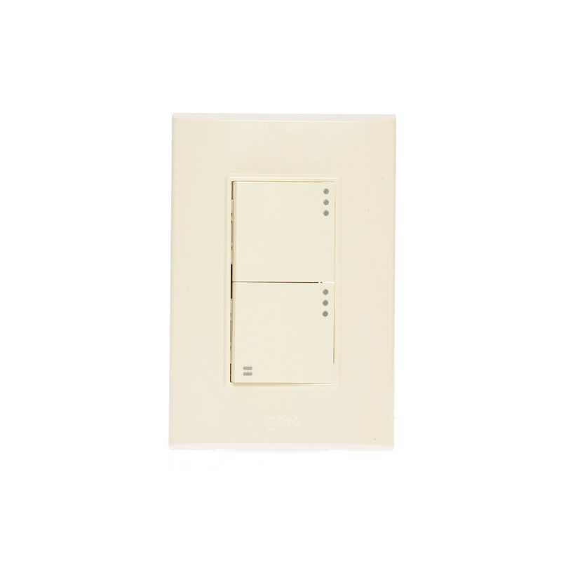 10 Pack Placa de 3 M&oacute;dulos + Apag. Escalera de ... image number null