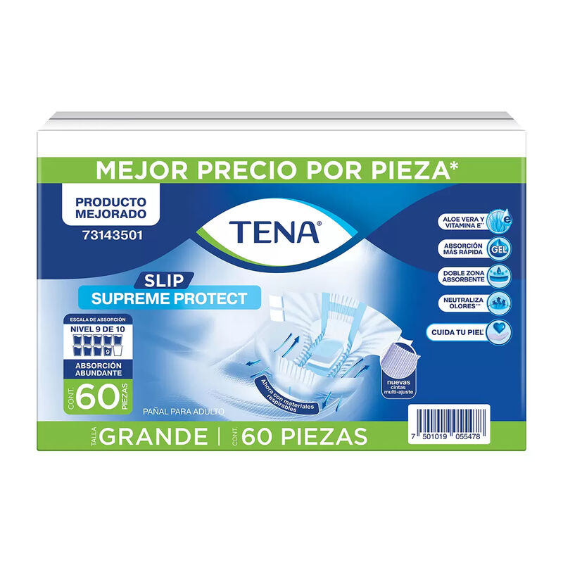 Pa&ntilde;al Slip Supreme Protect Tena Unisex Talla Gr... image number null