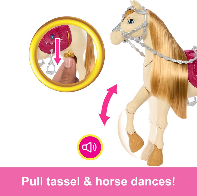 Toy Horse Barbie The Great Horse Chase Con Soni... image number null