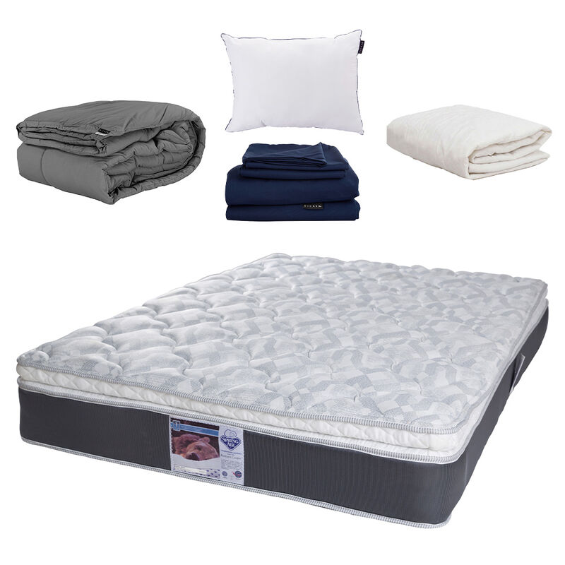 Colch&oacute;n Individual Spring Air Marte+S&aacute;banas Sof... image number null