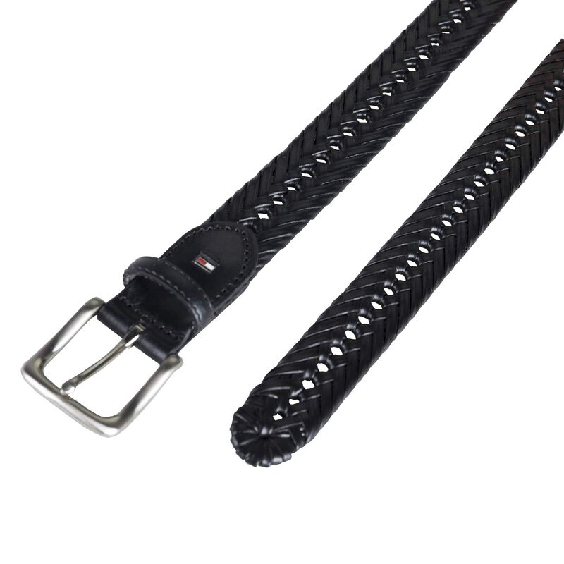 Cintur&oacute;n Trenzado Tommy Hilfiger Para Hombre Ne... image number null
