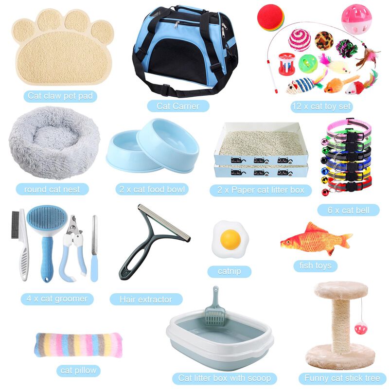 Kit Para Gatitos Yunphda 37 Piezas Esenciales P... image number null