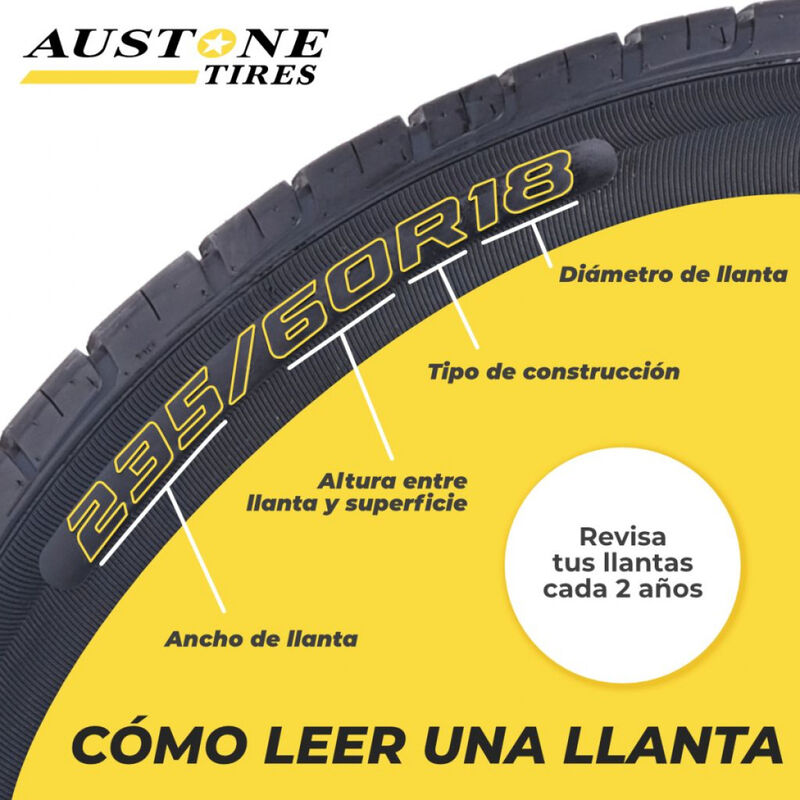 Llanta SP-801 185/70R13 86T Austone image number null