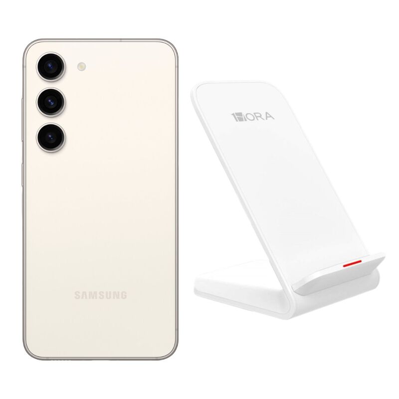 Galaxy S23 128GB Beige Reacondicionado + Base C... image number null