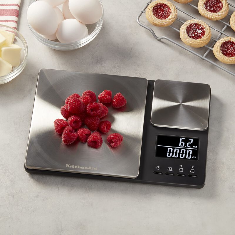 B&aacute;scula De Cocina Kitchenaid Kq909 De Doble Pla... image number null