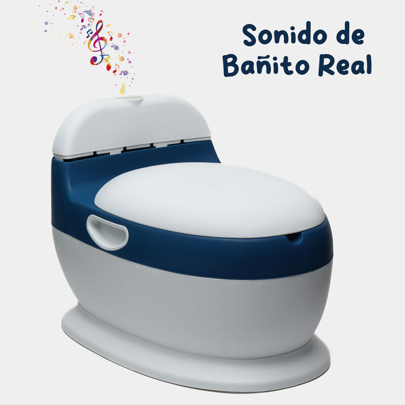 Bañito Entrenador Azul Aquila con Sonido image number null