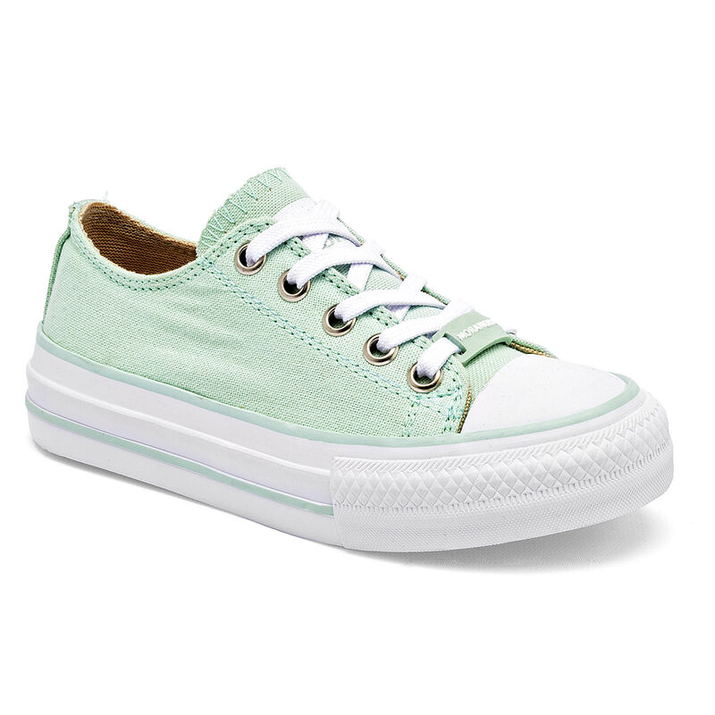 Moramora tenis para ni&ntilde;a verde cod 141318-D image number null