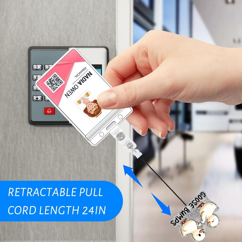 Porta Credencial Retr&aacute;ctil Dooyilets De 3 Cm image number null