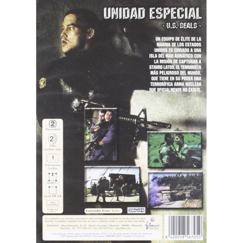 Unidad especial - U.S. Seals - [DVD] image number null