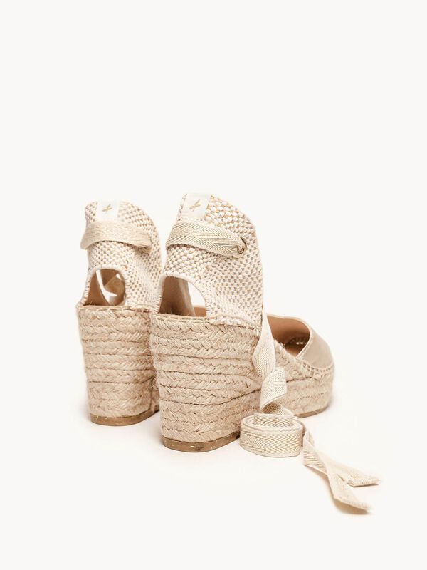 Romero Cu&ntilde;a Media Plataforma Ante Metal Oro image number null