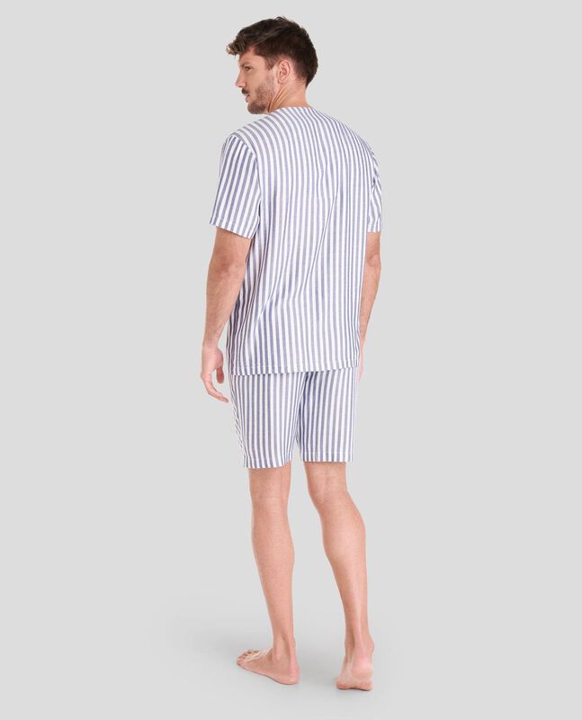 Pijama de Rayas para Hombre Marino image number null