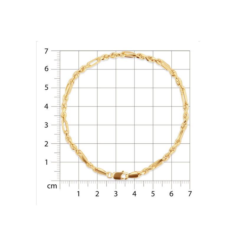 Pulsera Oro Amarillo 14k F&iacute;garo Torsal 20 cm | ... image number null