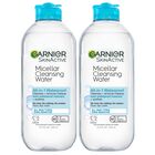 Agua Micelar Garnier Hidratante De 400 Ml Para Maquillaje Resistente Al Agua