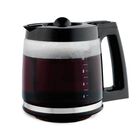 Jarra Hamilton Beach Para 12 Tazas Con Asa Y Tapa Negras
