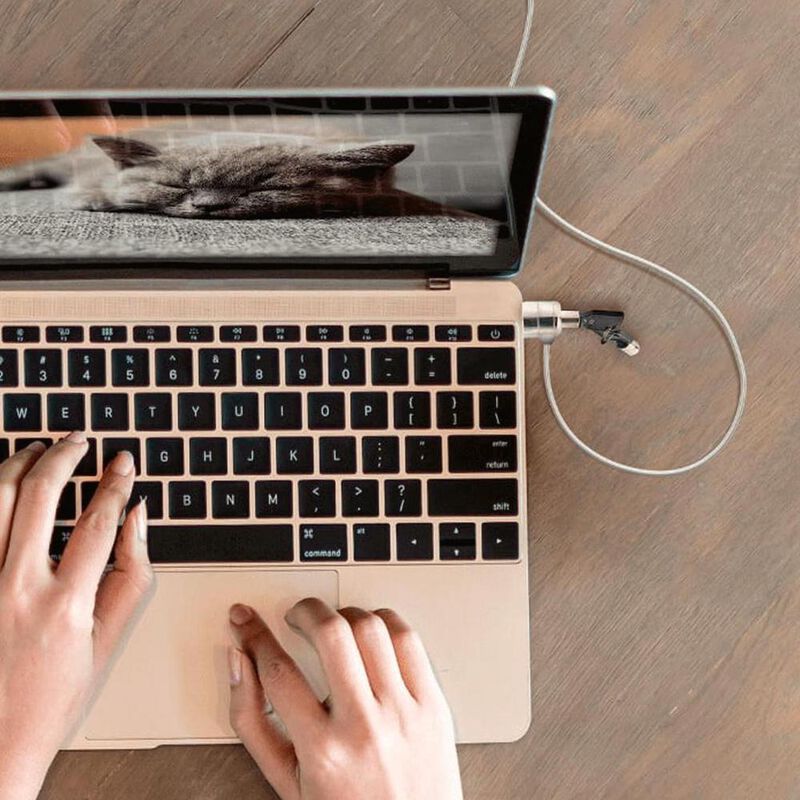 Cable de seguridad con llave para port&aacute;til 1.8 ... image number null