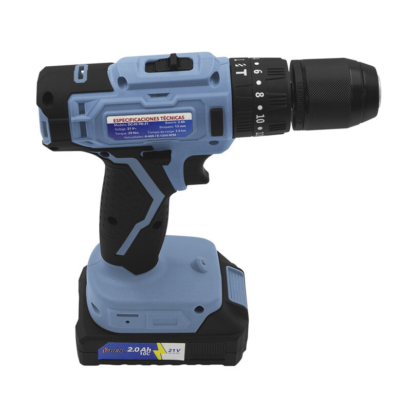 Taladro Destornillador inalámbrico Silverline C... image number null