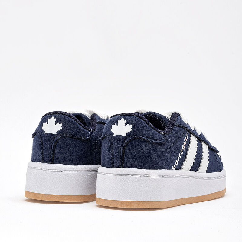 Borreguis Tenis para bebé niño. Marino blanco image number null