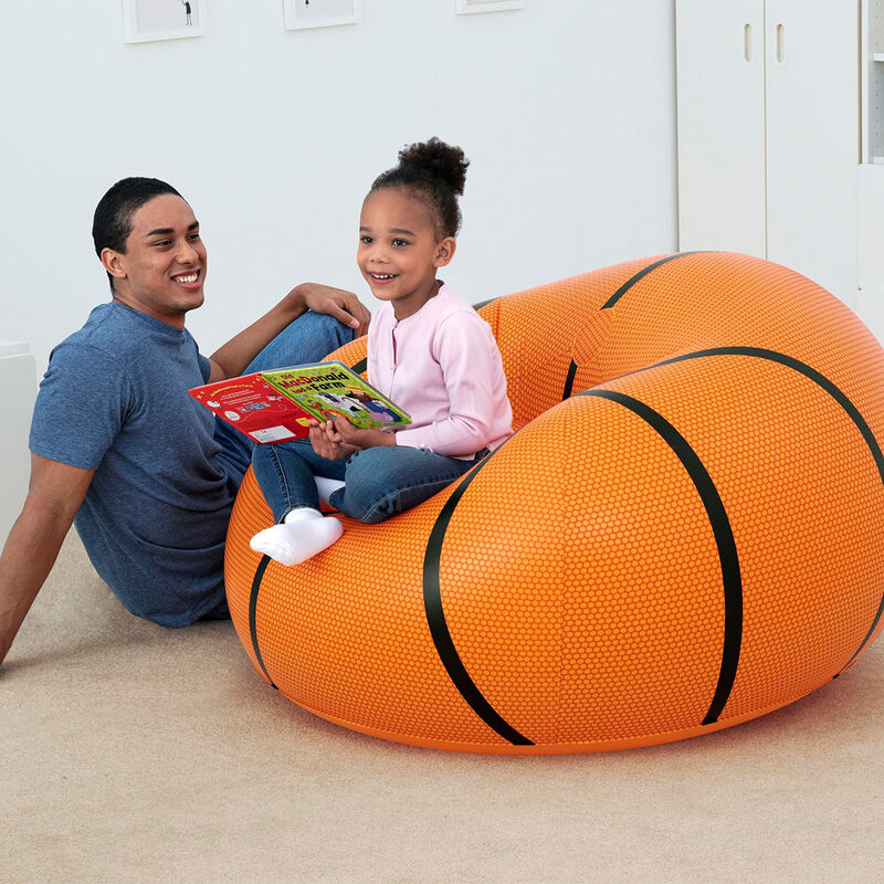 Sill&oacute;n Inflable 1.14X1.12X.66cm Bal&oacute;n de Basque... image number null