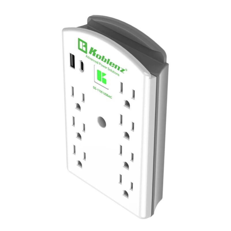 Supresor Koblenz SS-1100 USBAC / Puerto USB, 7 ... image number null