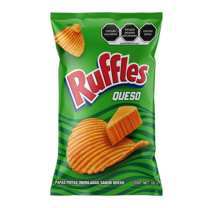 Ruffles Queso 185 g image number null