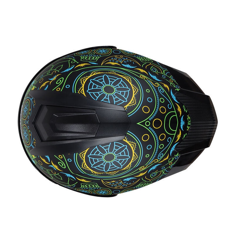 Casco Moto Abatible Luz Led Boston Mexicano Dot... image number null