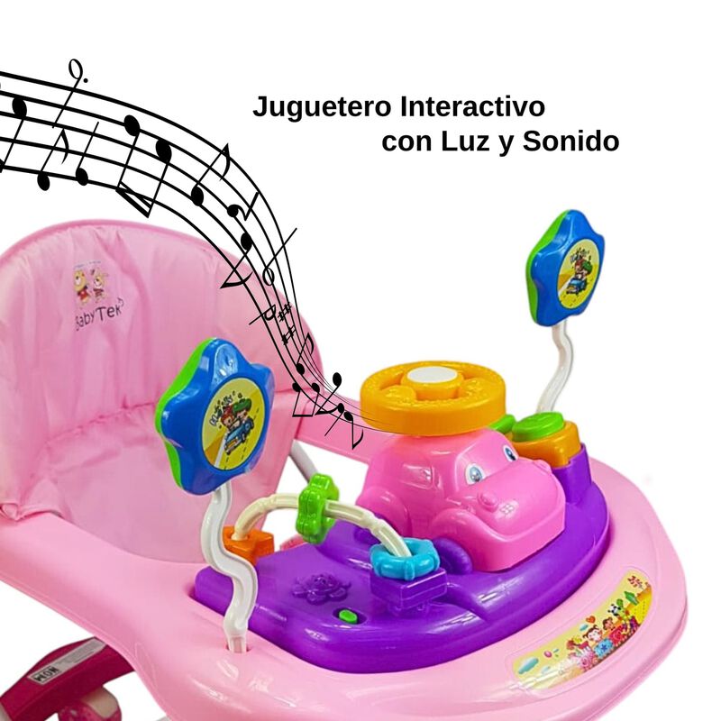 Andadera Plegable Babytek Con Luces Y Sonido 8 ... image number null