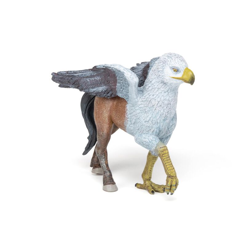 La Figura Papo Hippogriff Blanca Y Marr&oacute;n Estim... image number null