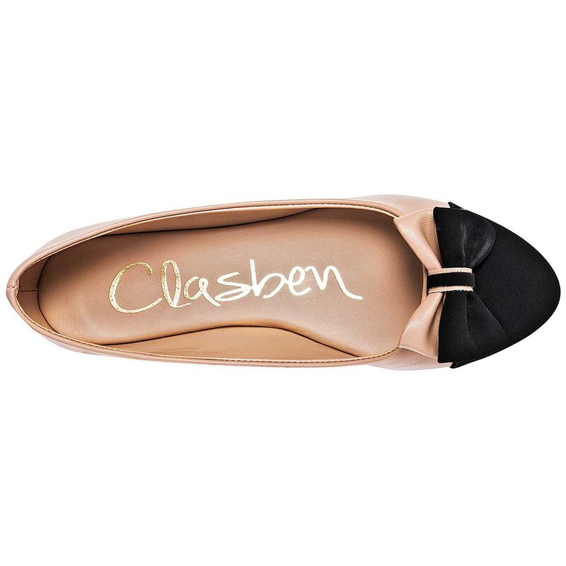 Clasben Balerina para mujer maquillaje, negro image number null