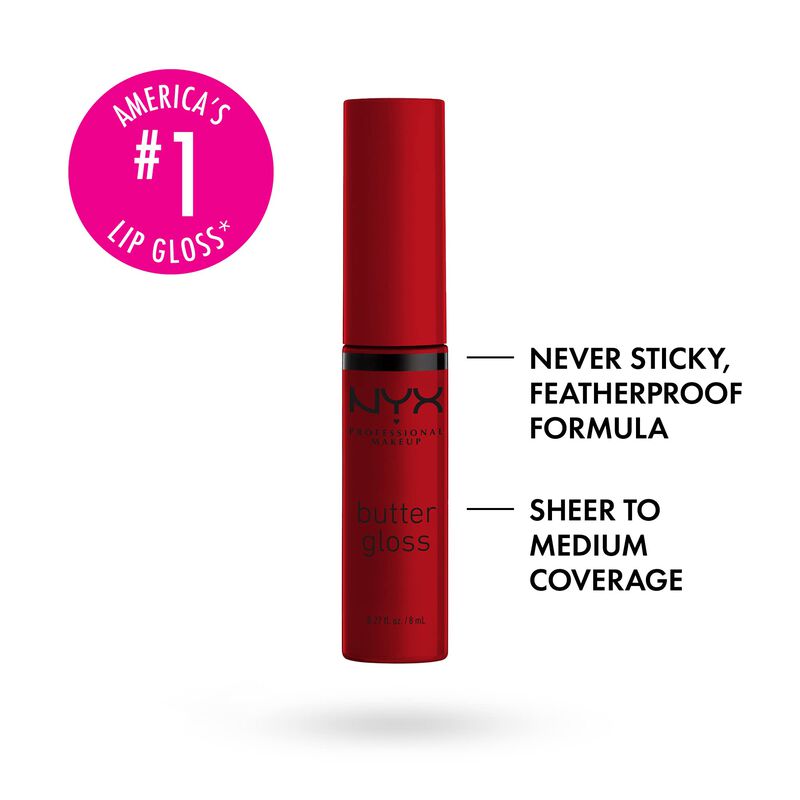 Brillo De Labios Nyx Professional Makeup Butter... image number null